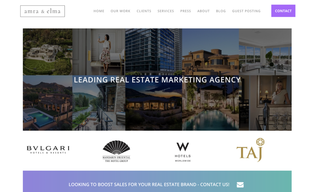 Marketing firms for real estate agents